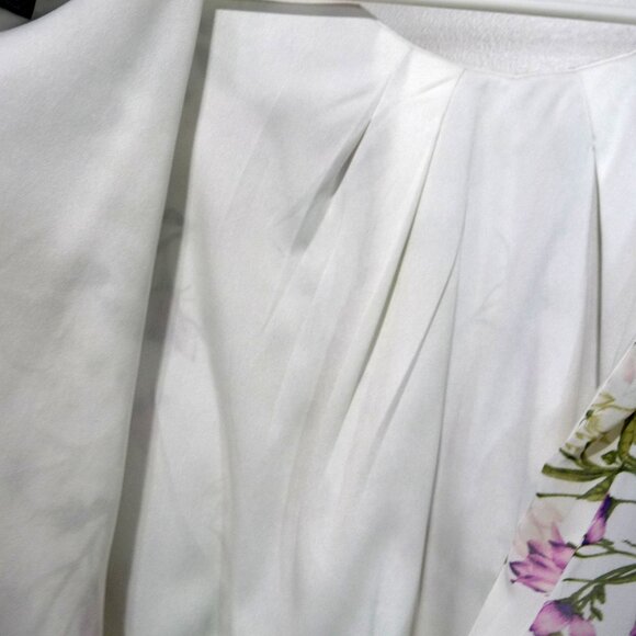 Jessica Howard Faux Wrap Dress Size 14 Floral - Picture 5 of 10